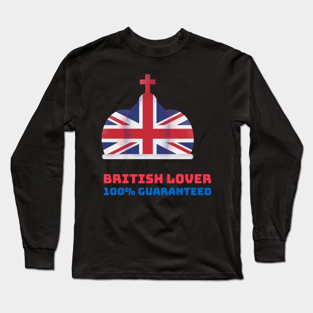 British Lover Long Sleeve T-Shirt by MangoJonesLife